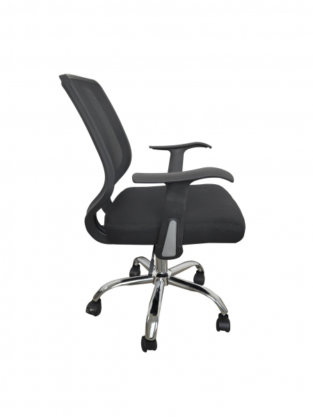 Scaun de birou ergonomic DIEGO, Mesh/Textil, Negru [3]