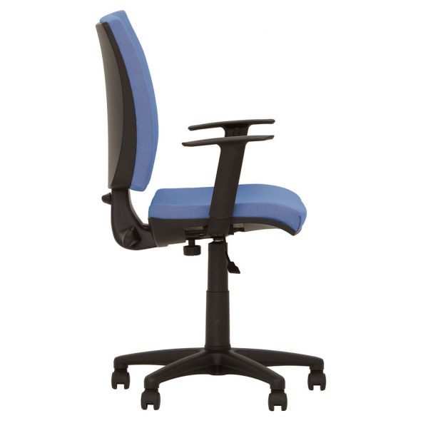 Scaun de birou FIVE GTR, Albastru deschis stofa lusso [3]