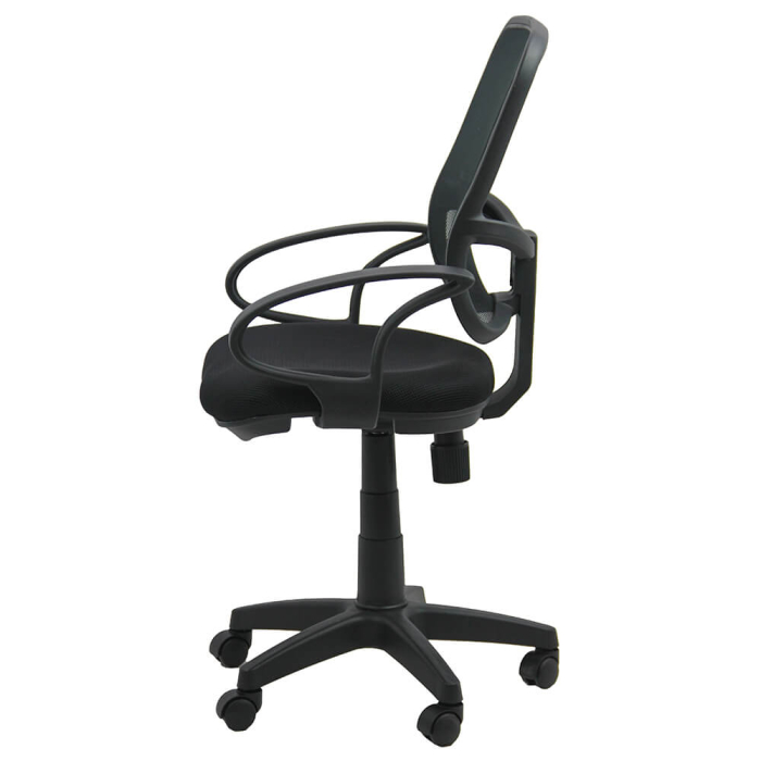Scaun de birou Logan, negru, plasa [2]