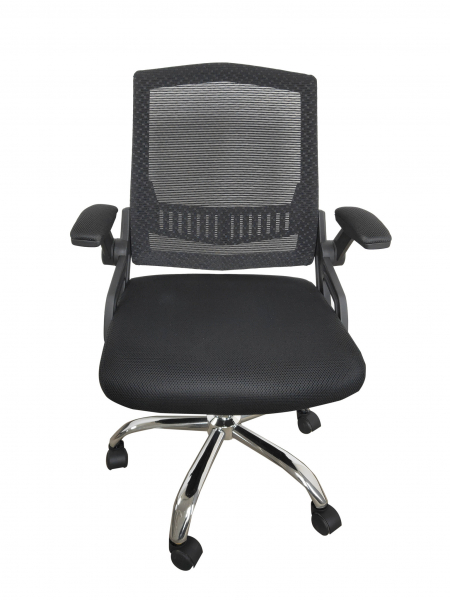 Scaun de birou LOMBARDO, Mesh, Negru [2]