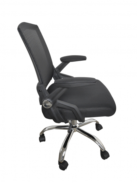 Scaun de birou LOMBARDO, Mesh, Negru [3]