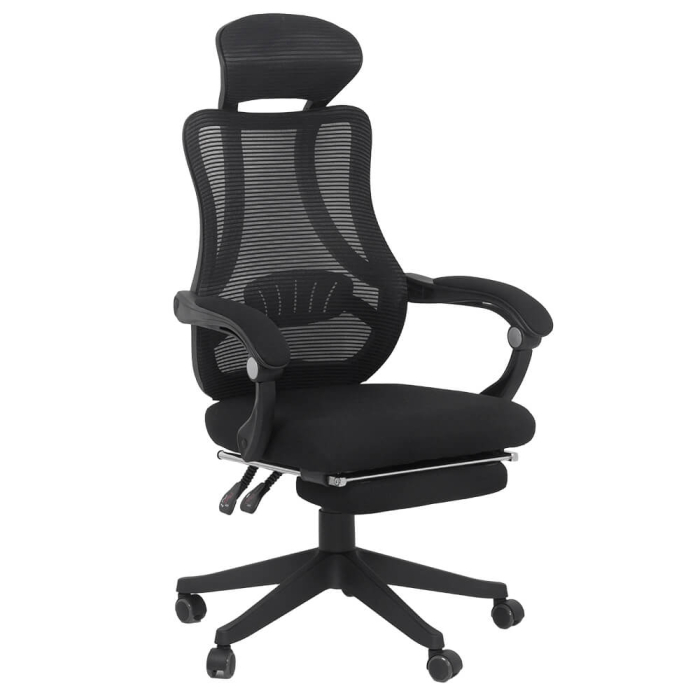Scaun de birou Nexus, negru, plasa [3]