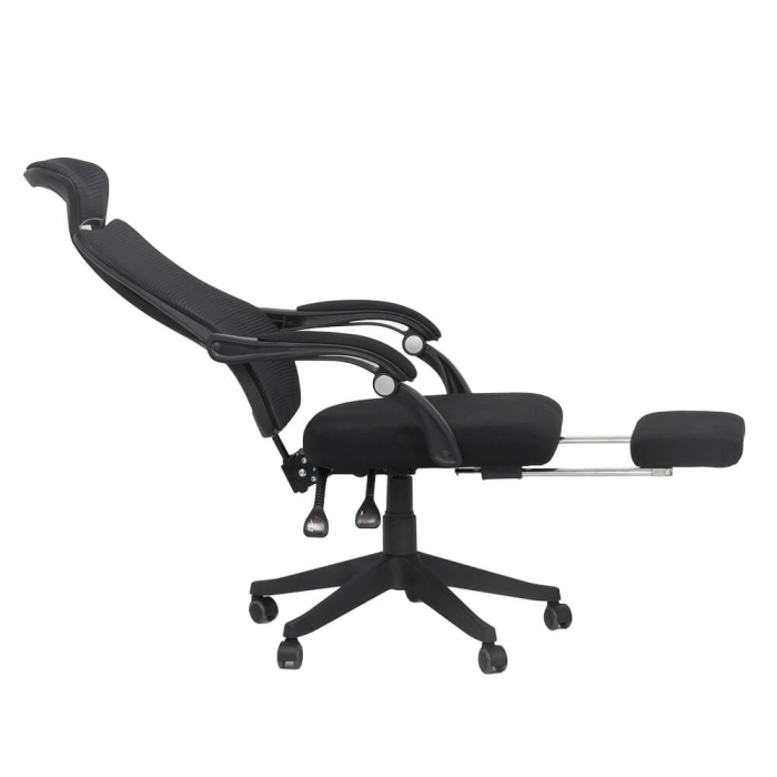 Scaun de birou Nexus, negru, plasa [2]