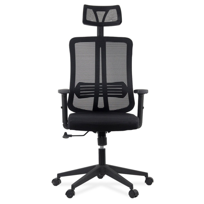 Scaun de birou Phoenix 127, negru, plasa [3]