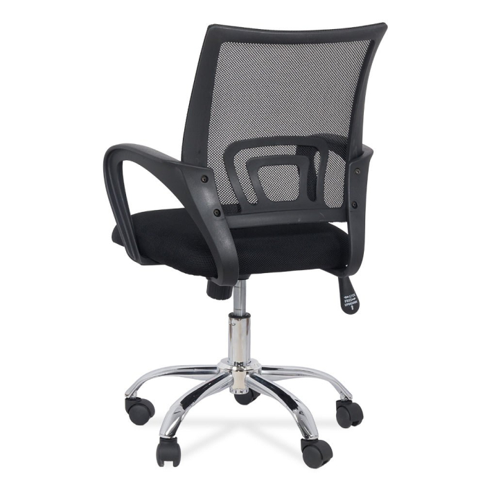 Scaun de birou Vector, negru, plasa [3]