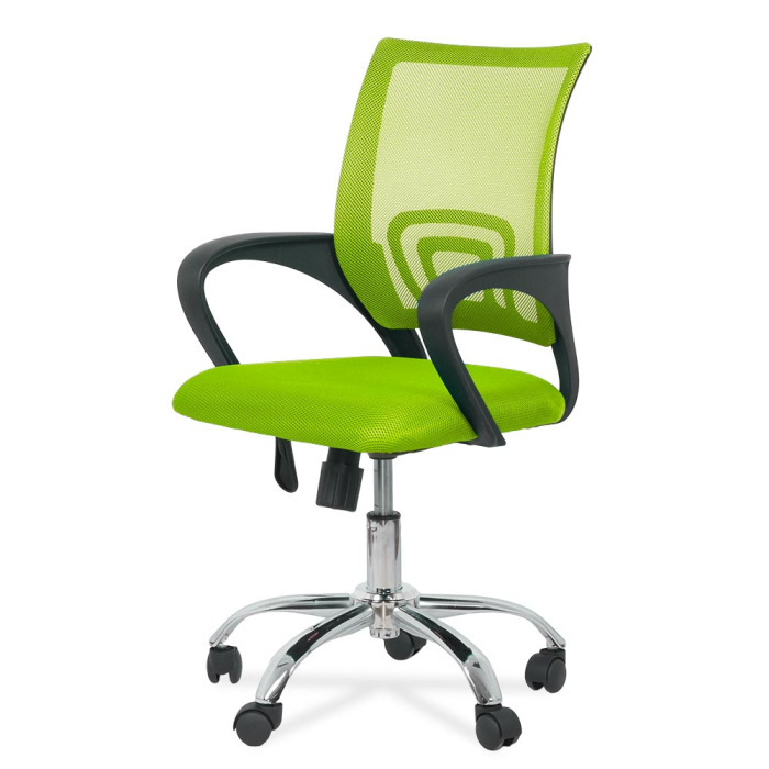 Scaun de birou Vector, verde, plasa [3]