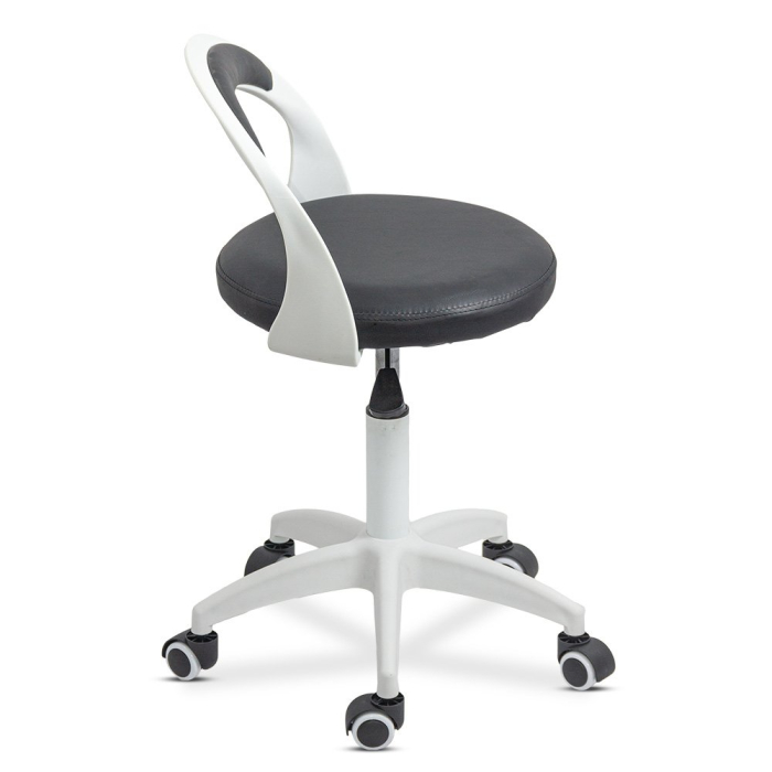 Scaun de birou Vertex 75, gri, piele ecologica [2]