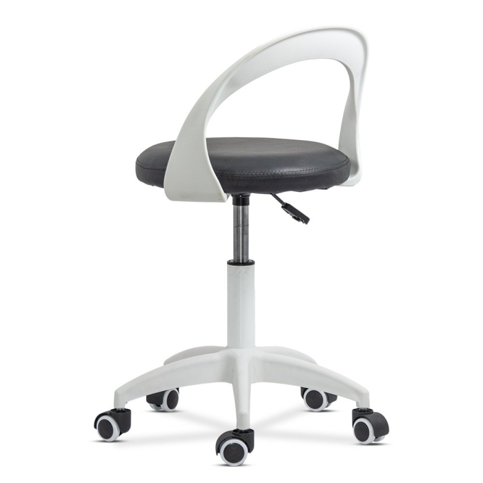 Scaun de birou Vertex 75, gri, piele ecologica [3]
