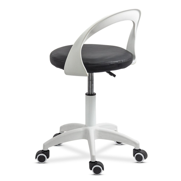 Scaun de birou Vertex 75, negru, piele ecologica [3]