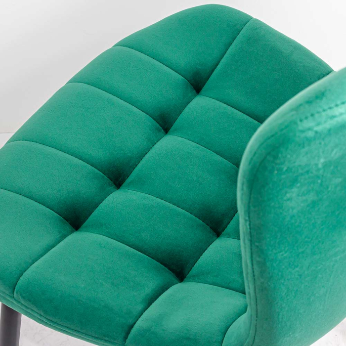 Scaun dining Dalia, verde, catifea [3]