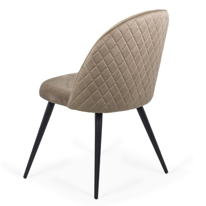Scaun dining Eden, bej, catifea [5]