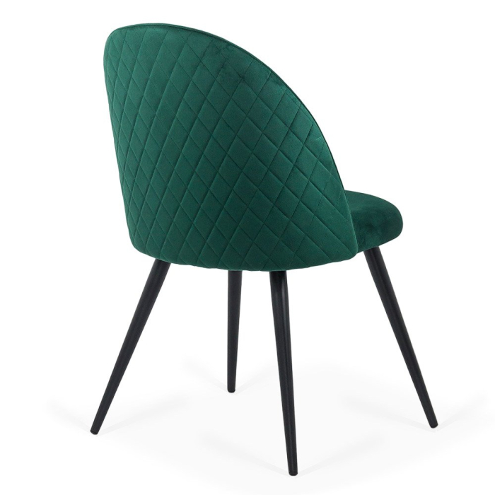 Scaun dining Eden, verde, catifea [3]