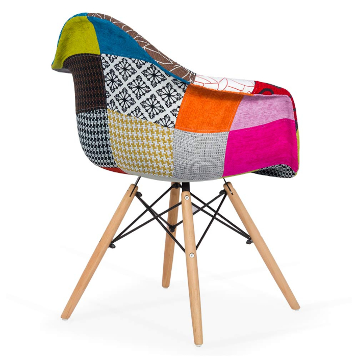 Scaun dining Gaia, multicolor, stofa [3]