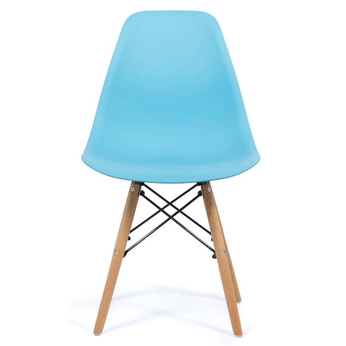 Scaun dining Raisa, albastru, plastic [2]