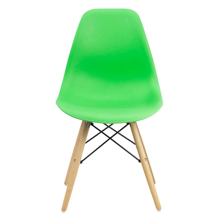 Scaun dining Raisa, verde, plastic [2]