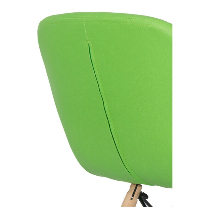 Scaun dining Uma, verde, piele ecologica [3]