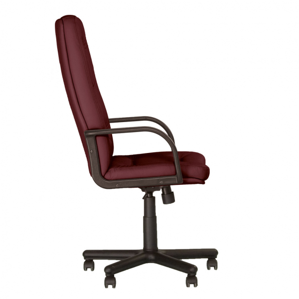 Scaun directorial BUSINESS,  Bordo piele ecologica [3]