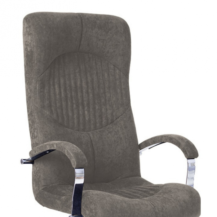 Scaun directorial GERMINI Steel, textil microfibra, Gri [4]