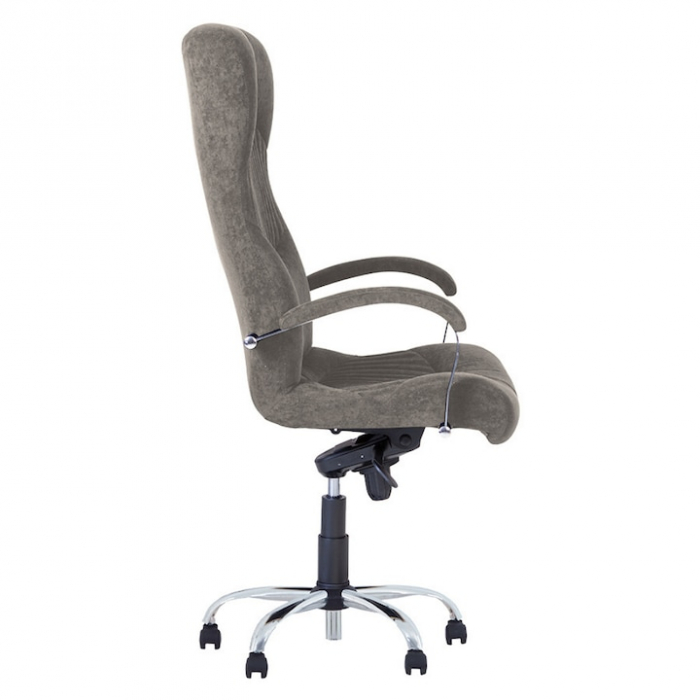 Scaun directorial GERMINI Steel, textil microfibra, Gri [3]