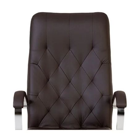 Scaun directorial HAVANA, Negru piele naturala [3]