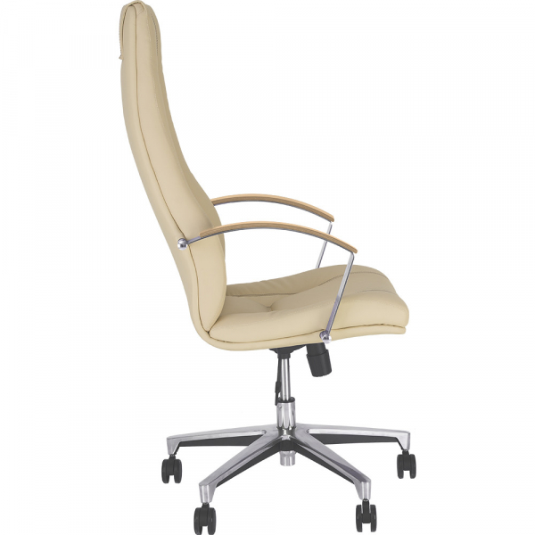 Scaun directorial KINS, Bej piele ecologica [3]