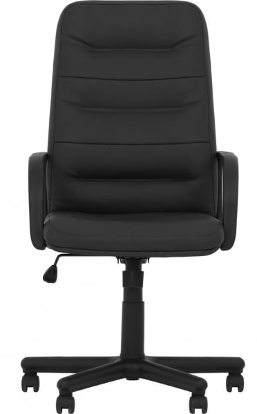 Scaun directorial PROFESSIONAL, Negru piele ecologica [2]