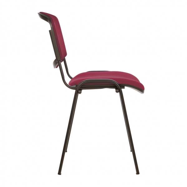 Scaun vizitator GOA NET BLACK, Bordo stofa cagliari [3]