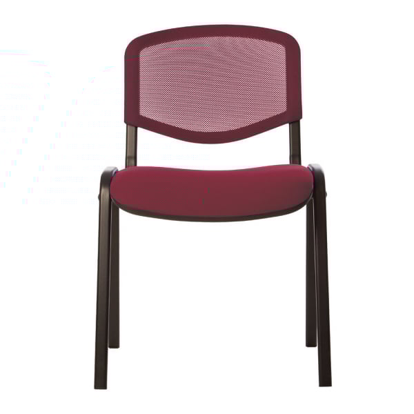 Scaun vizitator GOA NET BLACK, Bordo stofa cagliari [2]