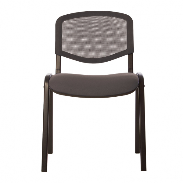 Scaun vizitator GOA NET BLACK, Gri stofa cagliari [2]