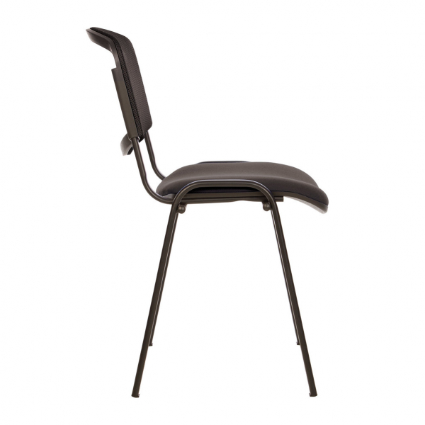 Scaun vizitator GOA NET BLACK, Negru stofa cagliari [3]