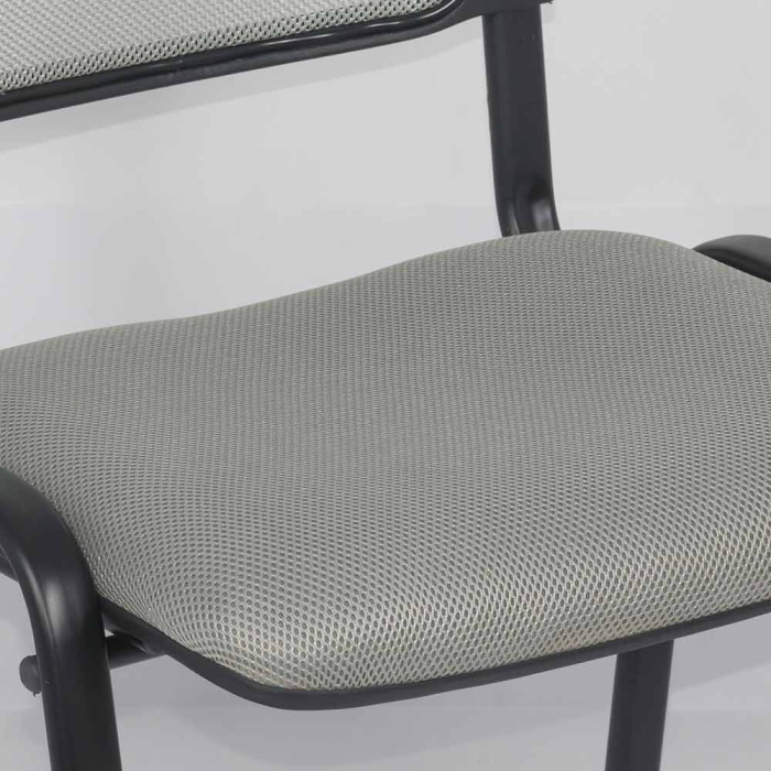 Scaun vizitator Vento, gri, plasa [2]