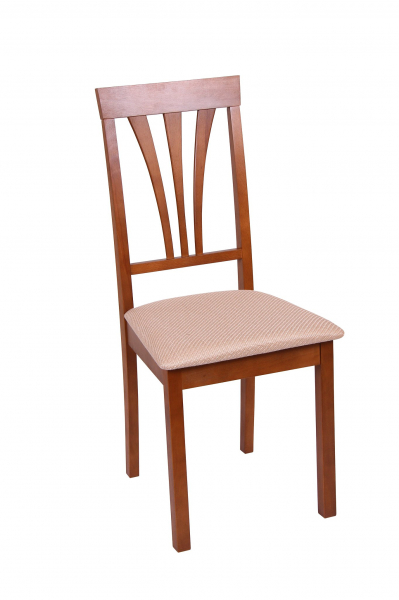 Set 2 scaune Wooden 7, Lemn, Walnut/Brighton Beige [2]