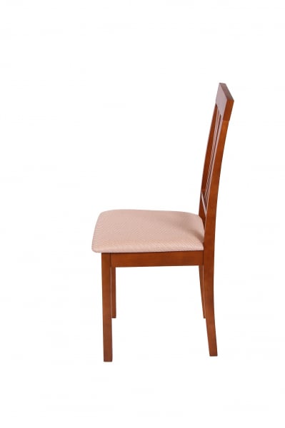 Set 2 scaune Wooden 7, Lemn, Walnut/Brighton Beige [4]