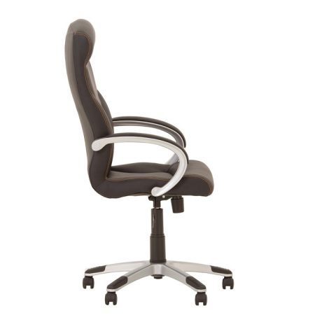 Scaun directorial RIGA, Negru piele ecologica [2]