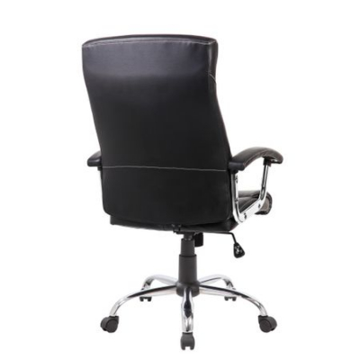 Scaunul directorial TIMBERLAKE, piele ecologica, negru [3]