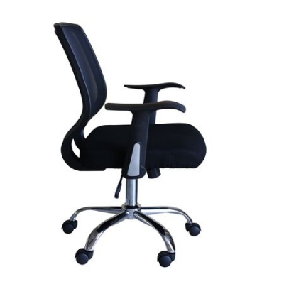 Scaun de birou ergonomic MAMBA, Mesh/Textil, Negru [2]