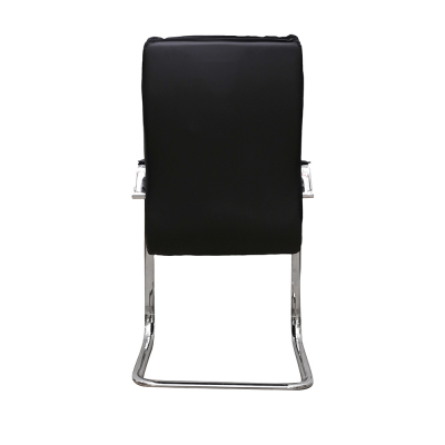 Scaun de vizitator VITARA CF, piele ecologica, negru [3]