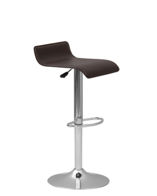 Mobilier pentru bucătărie - Scaun bar cafenea Icelanding, Negru piele ecologica