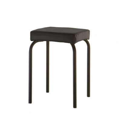 Mobilier pentru bucătărie - Scaun bucatarie Avida Black, Negru piele ecologica