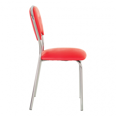 Scaun bucatarie Barney Plus, Rosu piele ecologica [1]