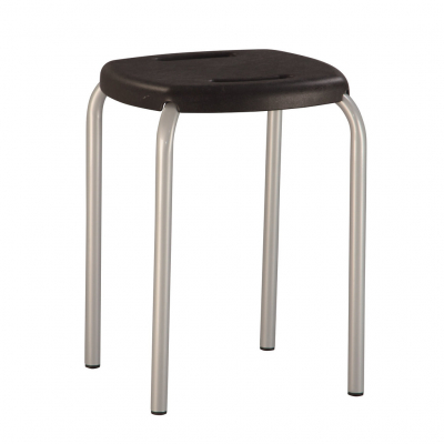 Mobilier pentru bucătărie - Scaun bucatarie Beetle Alu, Negru