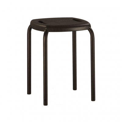 Mobilier pentru bucătărie - Scaun bucatarie Beetle Black, Negru