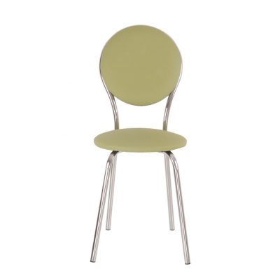 Scaun bucatarie Fast Chrome, Oliv piele ecologica [1]