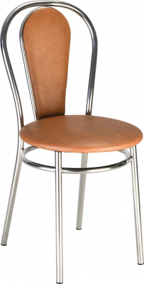 Scaun bucatarie  Kimi Chrome, Aramiu piele ecologica [1]