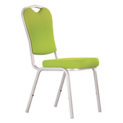 Scaune de bucătărie - Scaun bucatarie Tailor Alu, Verde stofa lusso