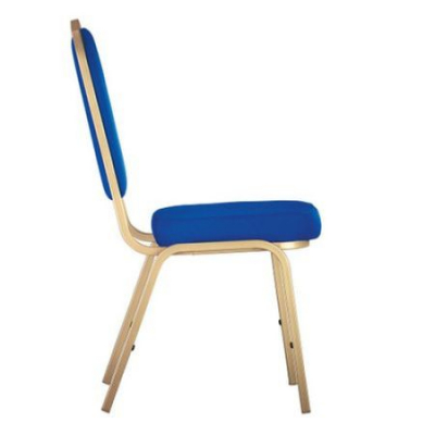 Scaun bucatarie Tailor Gold, Albastru stofa lusso [3]