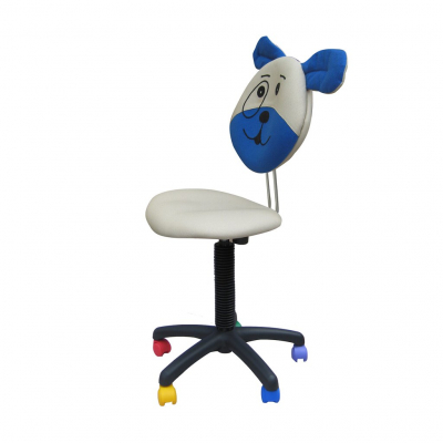 Scaun copii DOGGY, Gri-albastru stofa microsolco [1]