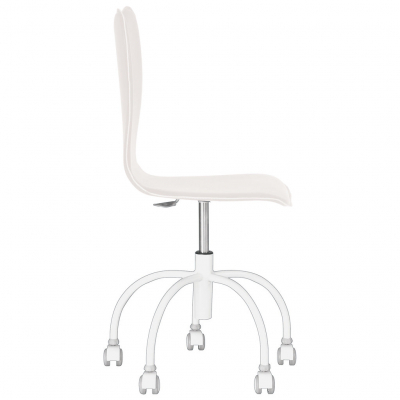 Scaun copii GIRL GTS, Alb piele ecologica [2]