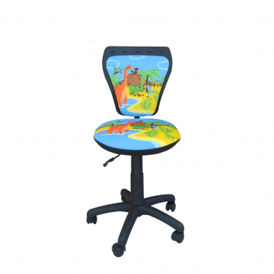 Scaune de copii - Scaun copii KIDS GTS DINO, stofa fantasy cu model