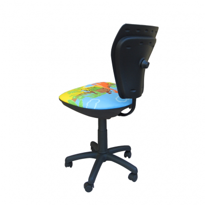 Scaun copii KIDS GTS DINO, stofa fantasy cu model [2]